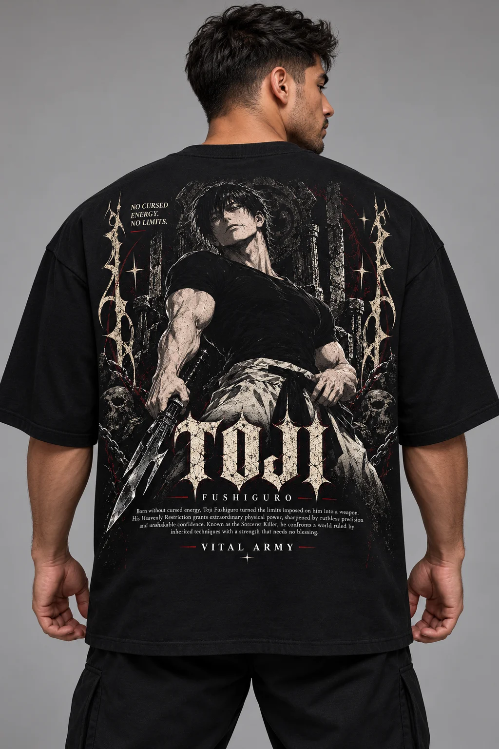 Playera Oversize Toji Limitada 2026 — fotografía 1