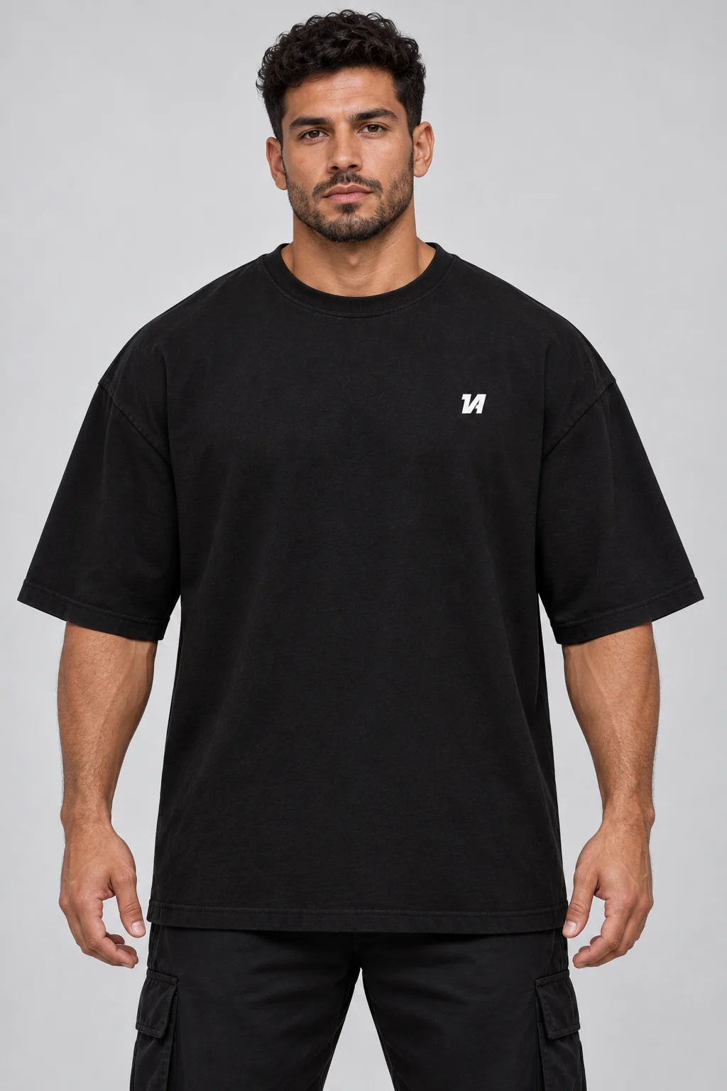 Playera Oversize Vision Over Noise — fotografía 2
