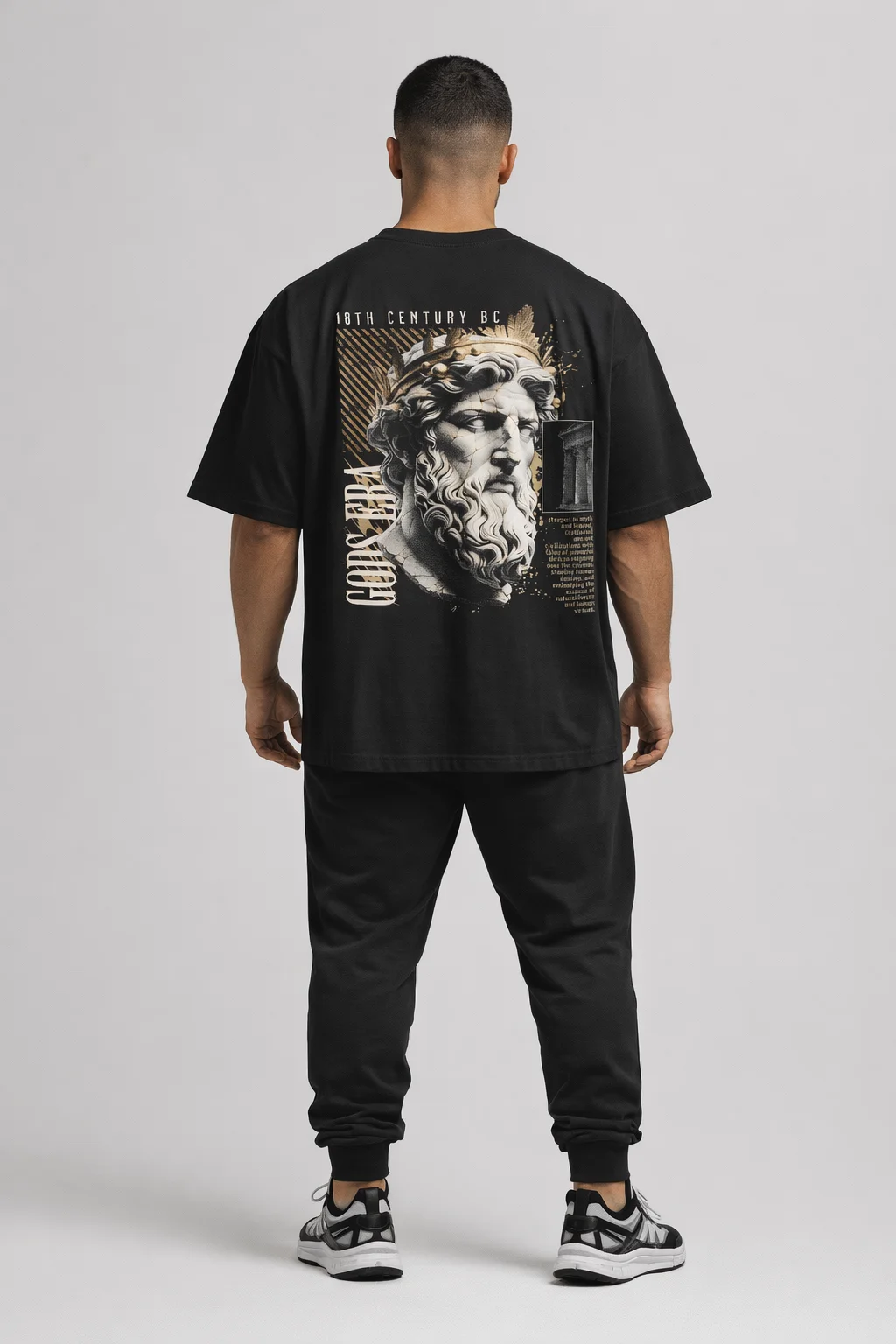 Playera Oversize Zeus Stoic — fotografía 3