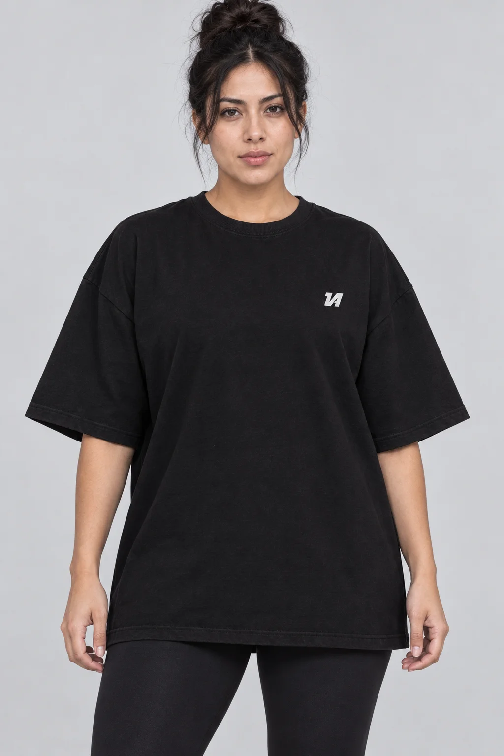 Playera Oversize Ghost Power In Silence — fotografía 2