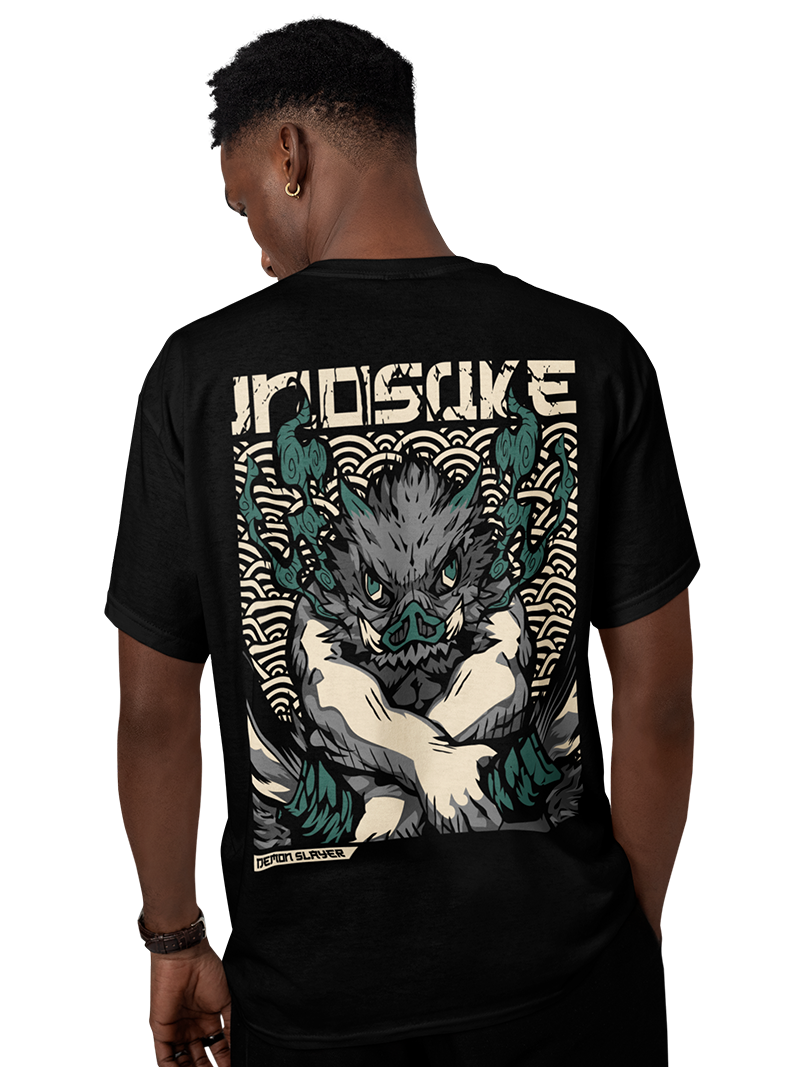 Playera oversize Inosuke Demon Slayer