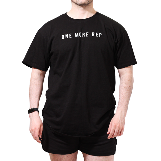 Playera oversize unisex One More Rep