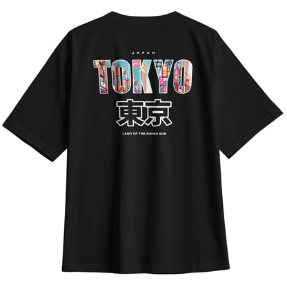 Playera Oversize Tokyo Japan