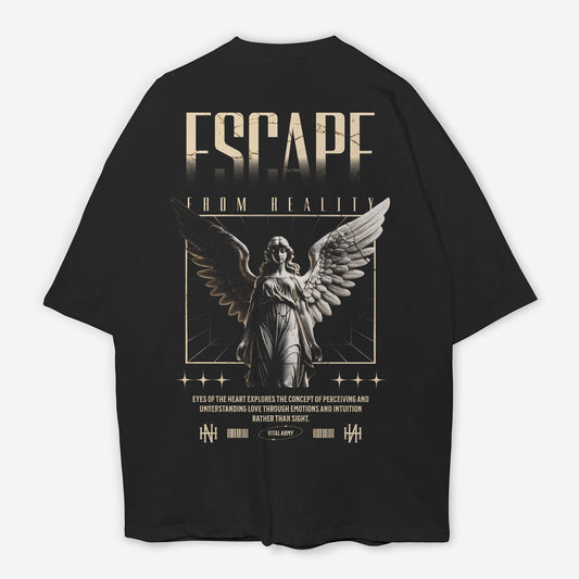 Playera Full Oversize Scape From Reality